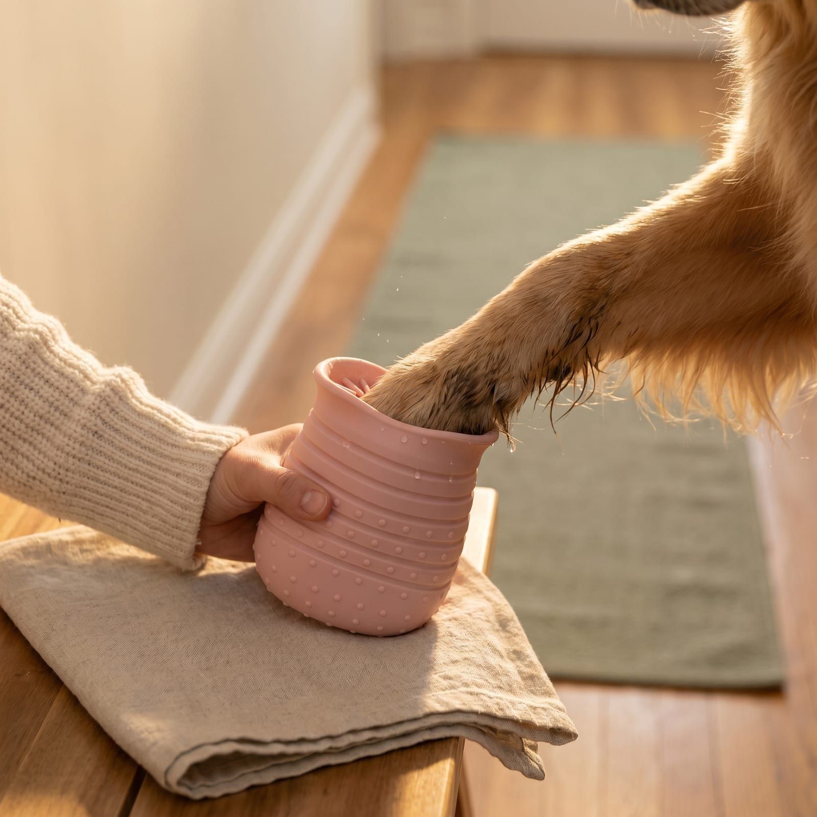 SoftPaws 2-in-1 Paw Cleaning Cup
